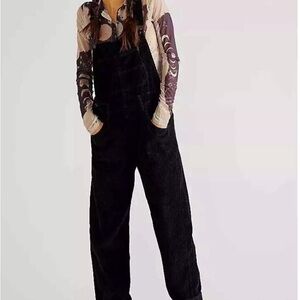 Free People We The Free Ziggy Cord Overalls